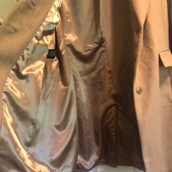 KRISTEN BLAKE Camel Wool Walking Coat - Picture 6 of 11